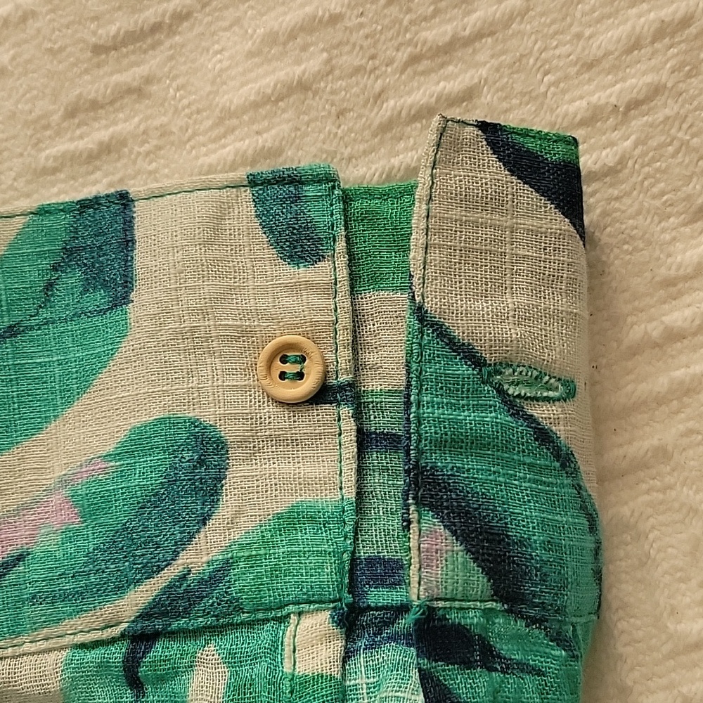 Blue Island Green Graphic Swim Coverup Size M NWT - Picture 10 of 12